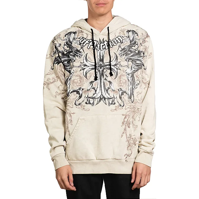 Толстовка AFFLICTION Jump Po Sand Lava Wash