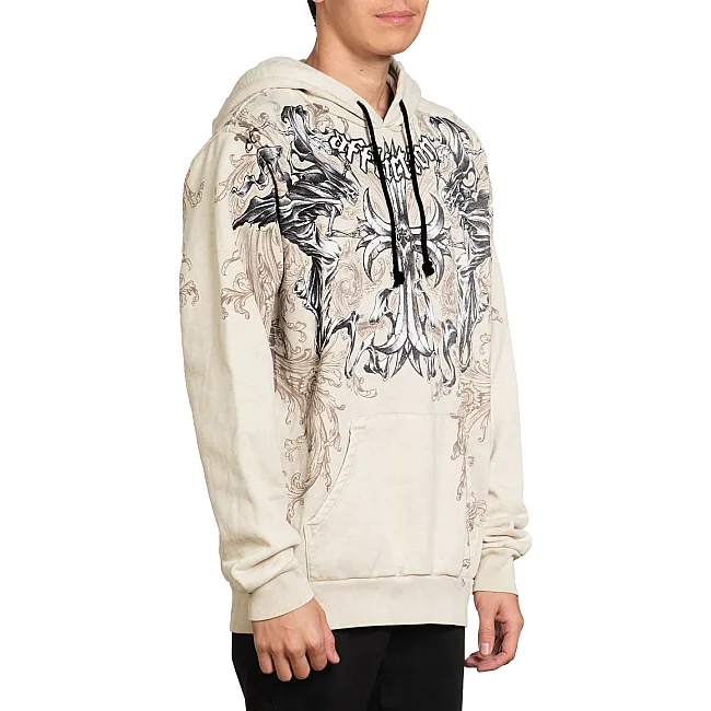 Толстовка AFFLICTION Jump Po Sand Lava Wash