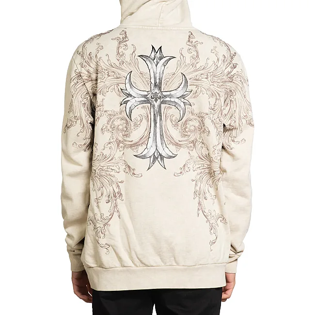 Толстовка AFFLICTION Jump Po Sand Lava Wash