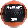 М'яч набивний волбол WALL BALL ZELART FI-5168-3 3кг
