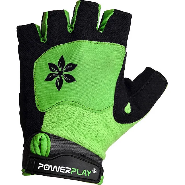 Велоруковицы женские POWERPLAY 5284 B Зеленые