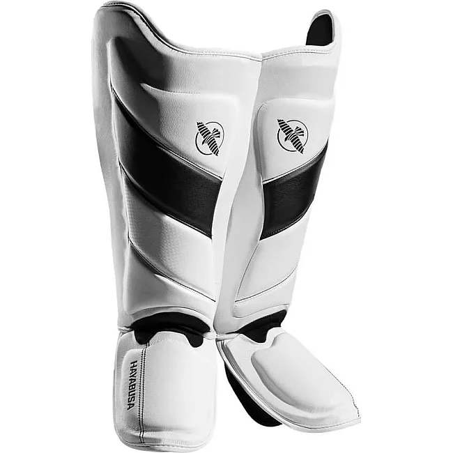 Захист гомілки Hayabusa T3 Striking Shinguards White Black