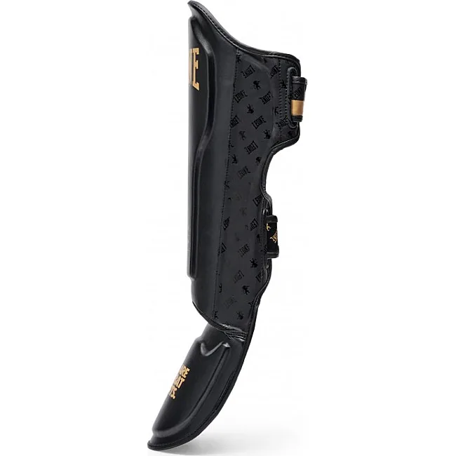 Защита голени и стопы LEONE DNA Rex Leather Black