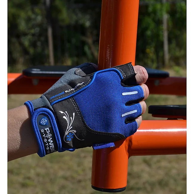 Перчатки для фитнеса Power System PS-2570 Woman’s Power женские Blue