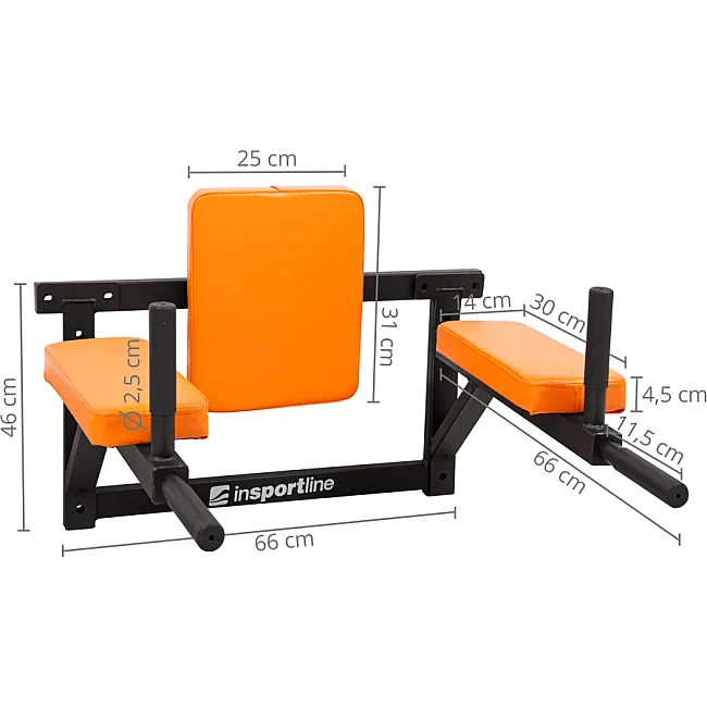 Дип-станция настенная inSPORTline RK120, красная