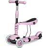 Детский самокат трехколесный Ricokids Cubi розовый