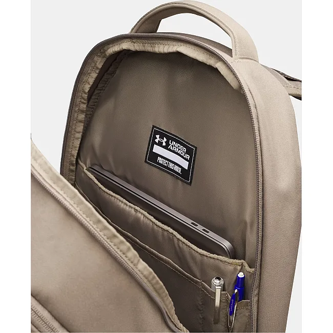 Рюкзак UNDER ARMOUR Hustle Pro 6.0 Backpack 31L бежевый 51 х 32 х 16 см
