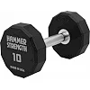 Гантель профессиональная с полиуретановым покрытием HAMMER STRENGHT TA-9215-10 (Черный)