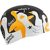 Шапочка для бассейна силиконовая для взрослых MADWAVE Goose M055454 (Черный)