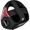 Шолом RDX HEAD GUNDER ARMOURRD NEW AURA F17 чорний, червоний