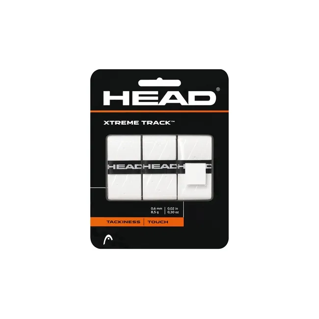 Обмотки на ручку ракетки Head Xtreme Track Overwrap, dozen white 3 шт