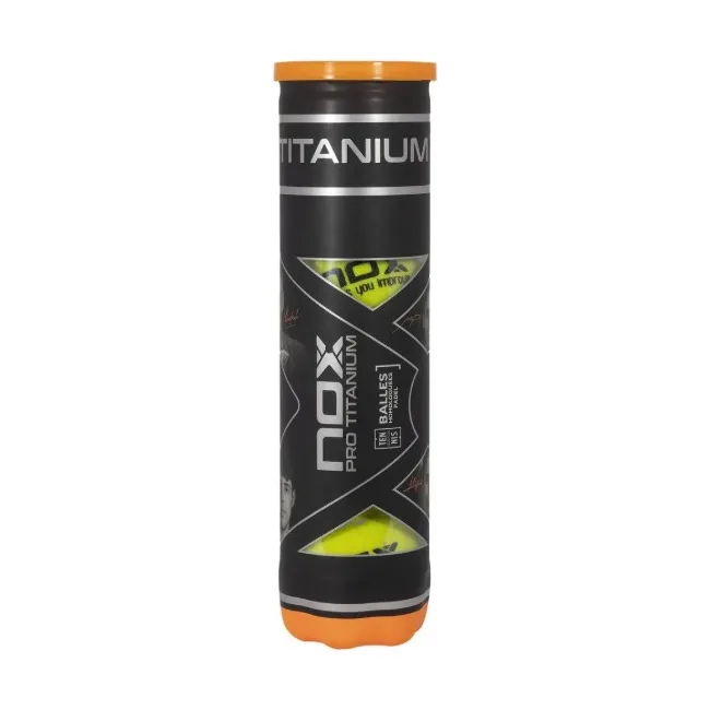 Мягкие для падел тенниса Nox Pro titanium 4 balls