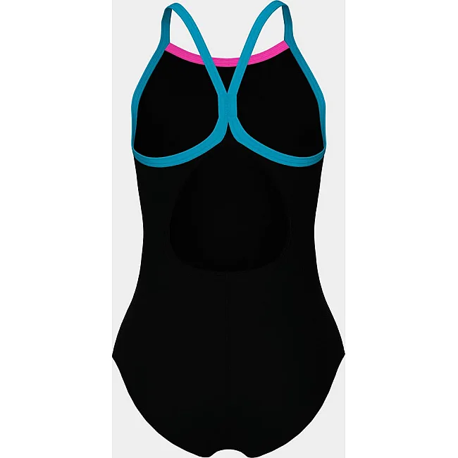 Купальник закрытый для девочек Arena SWIMSUIT LIGHT DROP SOLID черный (для детей)