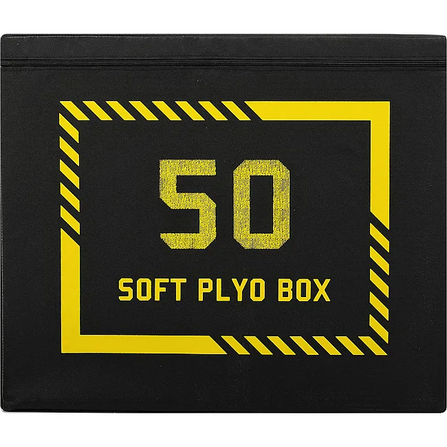 Бокс пліометричний тумба для кросфіту Пліобокс SOFT PLYO BOX LiveUp LP8155 1шт 50х60х75см