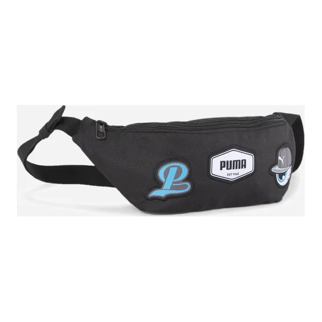 Сумка на пояс PUMA Patch Waist Bag 1,5L чорний 32х12,5х9 см