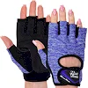 Распродажа! Тренировочные перчатки для фитнеса HARD TOUCH FG-003 (Сиреневый)