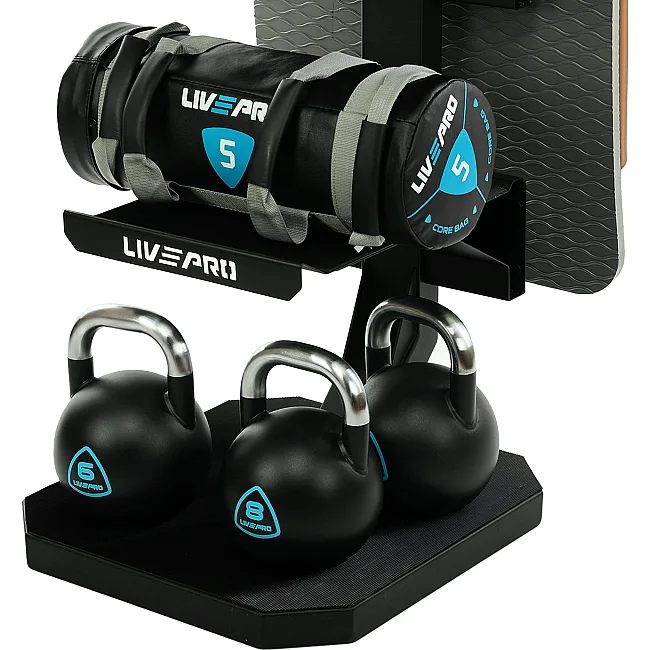 Модульний стелаж
 для інвентарю кросфіт
 LiveUp LP8875
55x60x180см