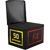 Бокс пліометричний тумба для кросфіту Пліобокс SOFT PLYO BOX LiveUp LP8155 1шт 50х60х75см