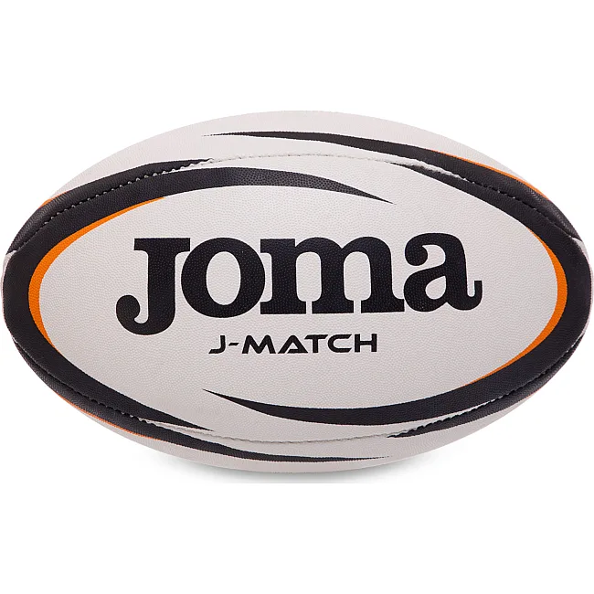 Регбийный мяч
 JOMA
 J-MATCH 400742-201
 5 (Черный-белый-оранжевый)