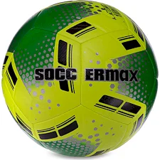Футбольний м'яч HYBRID SOCCERMAX FIFA FB-3119 №5 PU (Жовто-зелений)