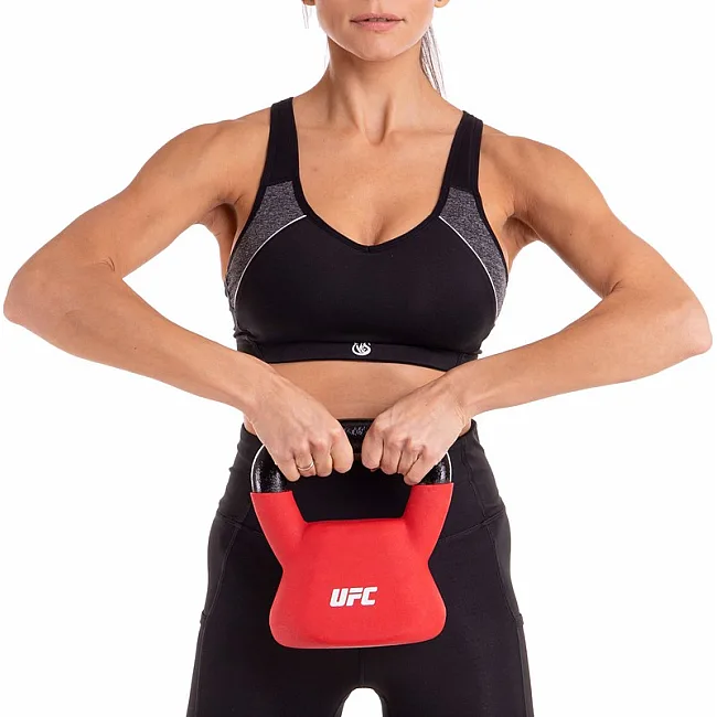 Гиря тренировочная цельная с
 покрытием UFC UHA-69695 вес 10кг