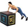 Бокс пліометричний тумба для кросфіту Пліобокс SOFT PLYO BOX LiveUp LP8155 1шт 50х60х75см