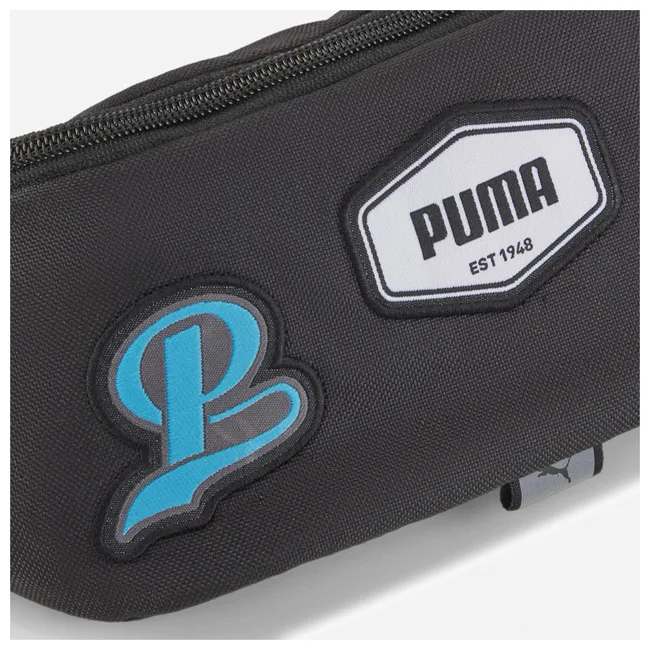 Сумка на пояс PUMA Patch Waist Bag 1,5L чорний 32х12,5х9 см