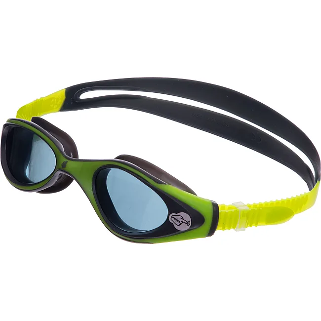 Очки для плавания юниорские MADWAVE
 AUTIMATIC JUNIOR FLAME M041104 (Зеленый-серый)