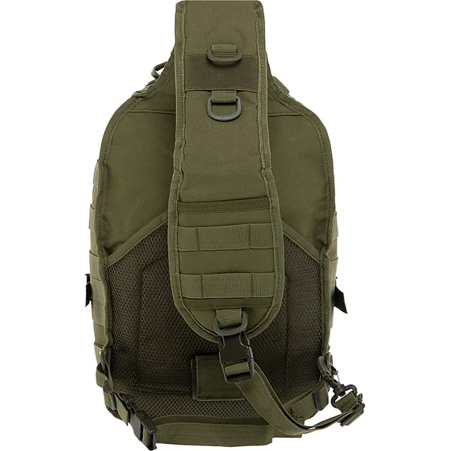 Рюкзак тактический
 с одной лямкой MILITARY RANGERS
 ZK-9115
 35х25х15см 13л (Хаки)