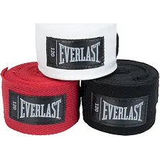 Бинты Everlast CORE HANDWRAPS 3 PACK черный, белый, красный 120 (304,8 см)