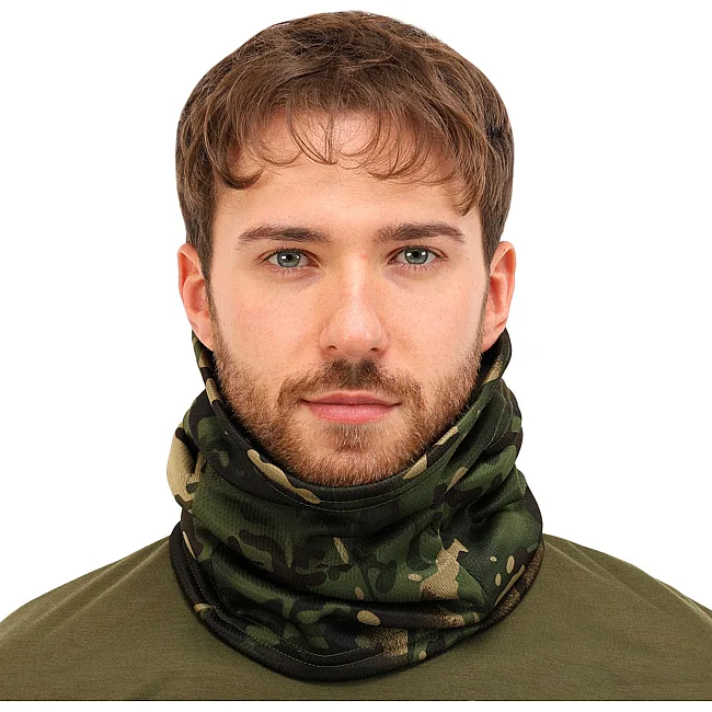 Балаклава зимняя на флисе MILITARY RANGERS
 M-9262 (Черный)