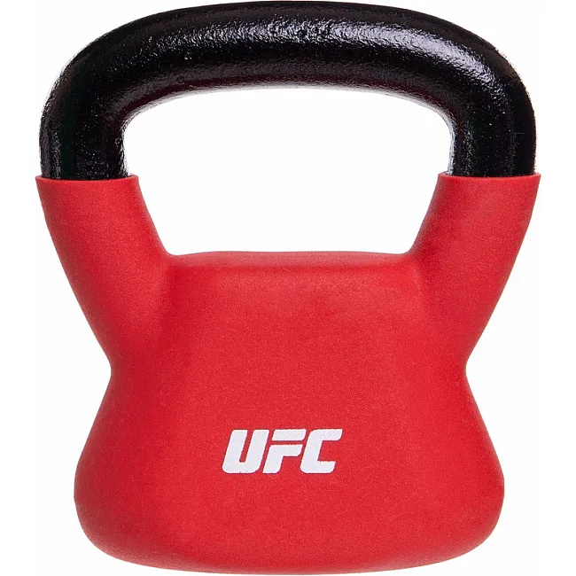 Гиря тренировочная цельная с
 покрытием UFC UHA-69695 вес 10кг