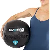 Мяч набивной медицинский для кроссфита WALL BALL LiveUp LP8103-4 4кг