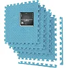 Мат-пазл (ласточкин хвост) PowerPlay PP_4414 EVA Puzzle Mat 120x120x1.2 cм Голубой