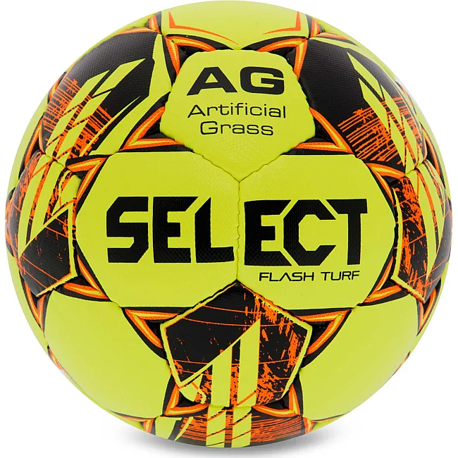 Футбольний м'яч
 SELECT FLASH TURF FIFA BASIC V23 FLASH-TURF-YOR №4 (Жовто-жовтогарячий)