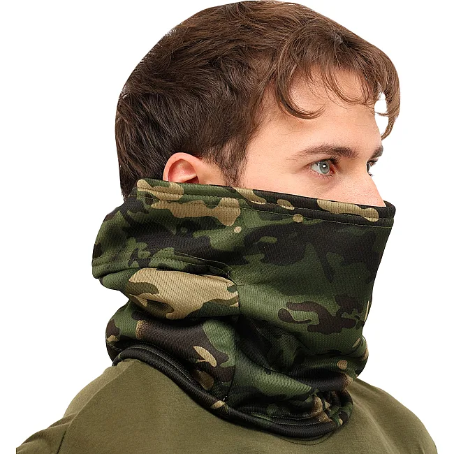 Балаклава зимняя на флисе MILITARY RANGERS
 M-9262 (Черный)