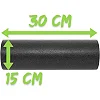 Набір для масажу та йоги PowerPlay PP_4094 EPP (Ролик 30*15 + 2-ва мячі) Green + резинка 5.5 кг.