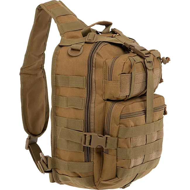 Рюкзак тактический
 с одной лямкой MILITARY RANGERS
 ZK-9115
 35х25х15см 13л (Хаки)