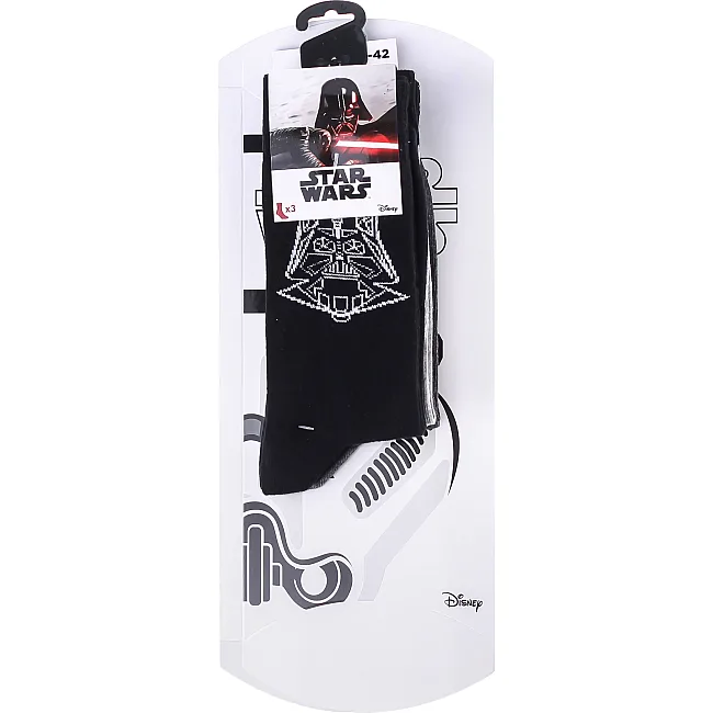 Носки STAR WARS CONTOUR TETE TROOPER 3P, арт.93920111-1