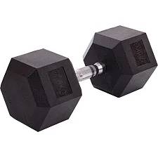 Гантель шестигранная гексагональная SP-PLANETA SC-80075-27_5 1шт 27,5кг