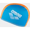 Дитяча шапка для плавання Arena POLYESTER II JR блакитний, помаранчевий OSFM