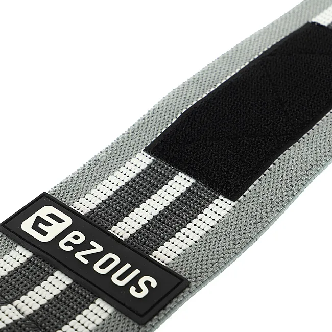 Кистевые бинты
 STRONG WRIST WRAPS EZOUS C-06 2штуки (Серый-белый)