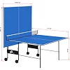 Стол для настольного тенниса GSI-SPORT
 Indoor Gk-2 MT-4690