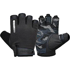 Перчатки для фитнеса RDX T2 Half Blue