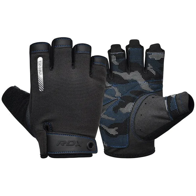 Рукавички для фітнесу RDX T2 Half Blue