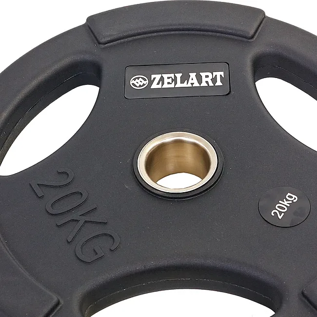 Диск на штангу ZELART TA-5336-50-20 50мм 20кг