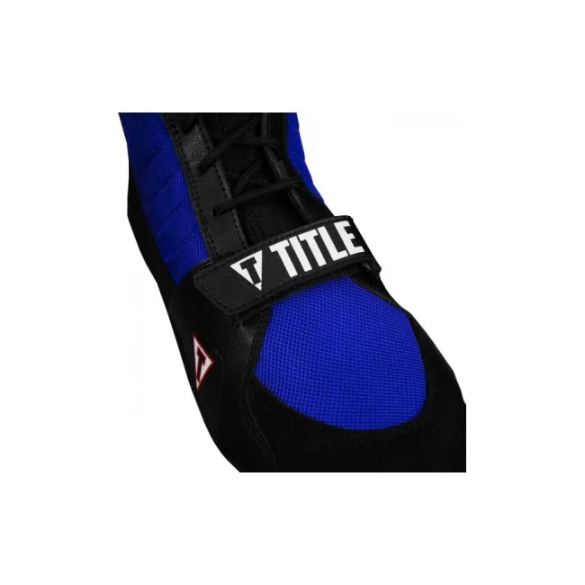 Боксерки Title Ring Freak Black Blue
