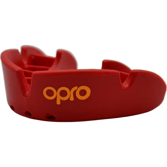 Боксерська капа OPRO Bronze дитяча (вік до 10) Red