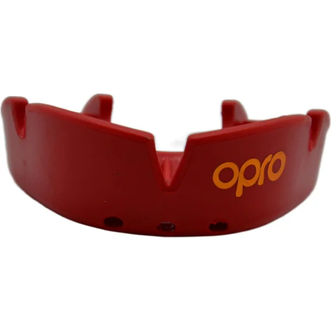 Боксерська капа OPRO Bronze дитяча (вік до 10) Red