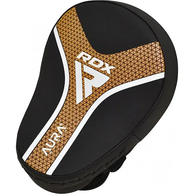 Боксерские лапы RDX T17 Aura Black Gold